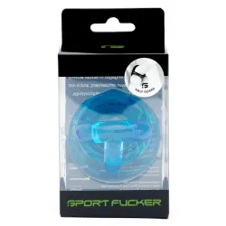 Sport Fucker Ballstretcher Half Guard Bleu Ice